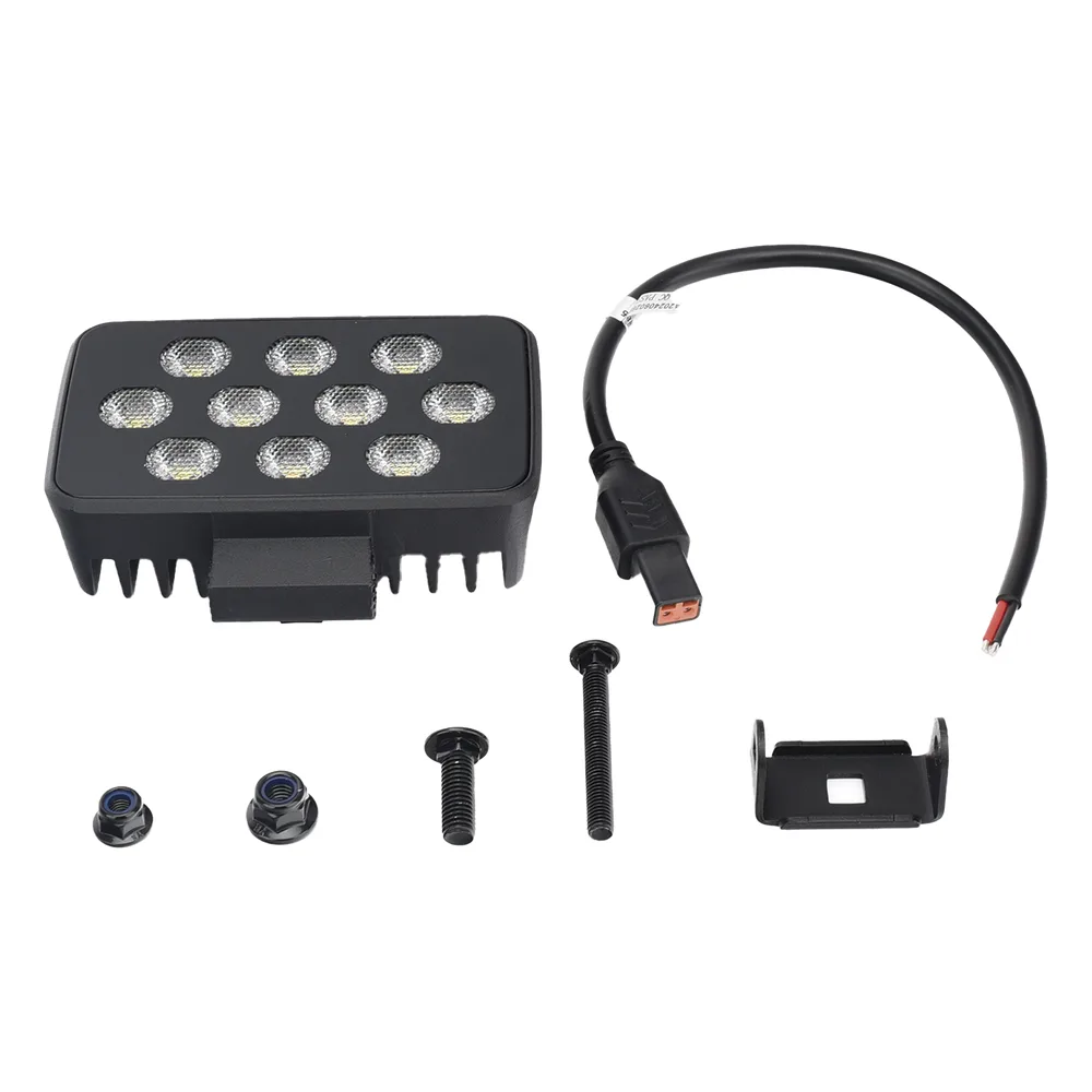 Luz de Trabajo Ultra brillante Cuadrada, 10 LED, 8937 Lúmenes, 12-24 Vcd – vista 4