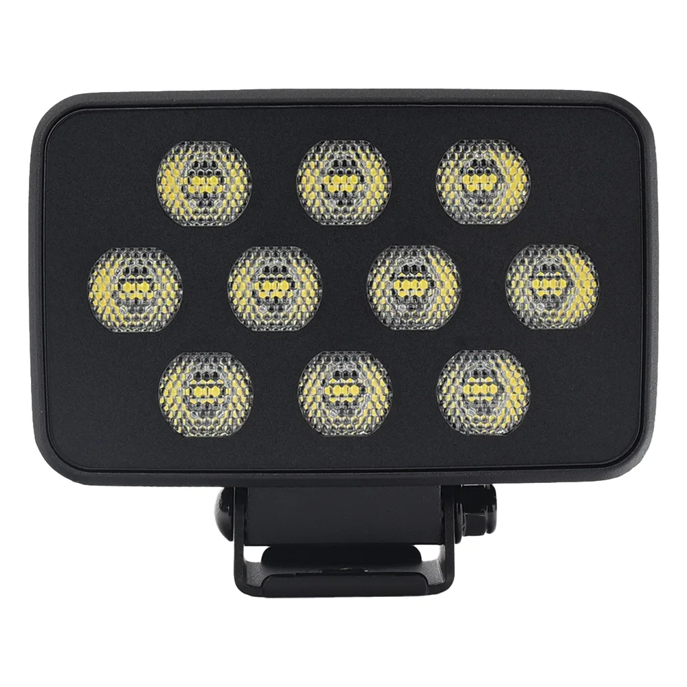 Luz de Trabajo Ultra brillante Cuadrada, 10 LED, 8937 Lúmenes, 12-24 Vcd