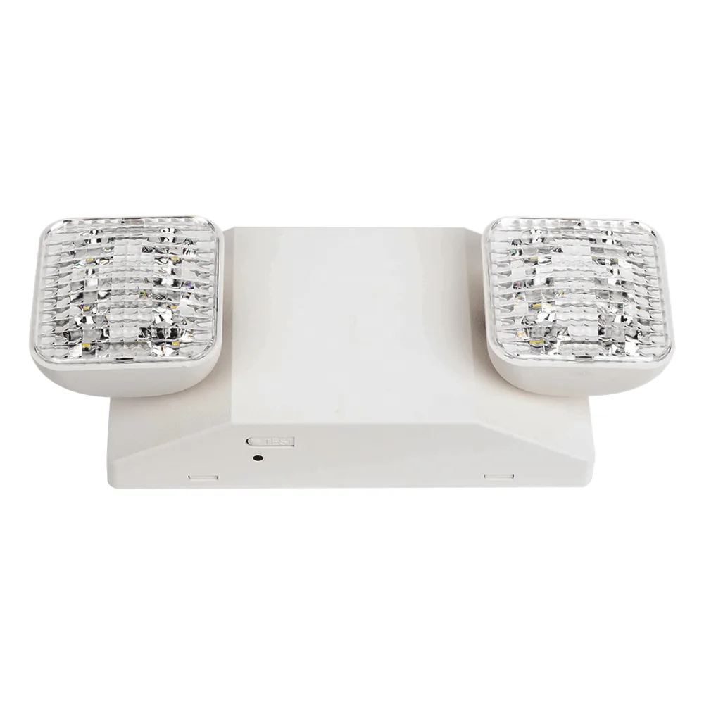 Luz LED de Emergencia / Doble LED 1W / 150 Lúmenes / Voltaje Universal 127-277 VAC / Batería Ni-Cd 3.6V 900mAh / UL 5VA / 90 min Autonomía – vista 4