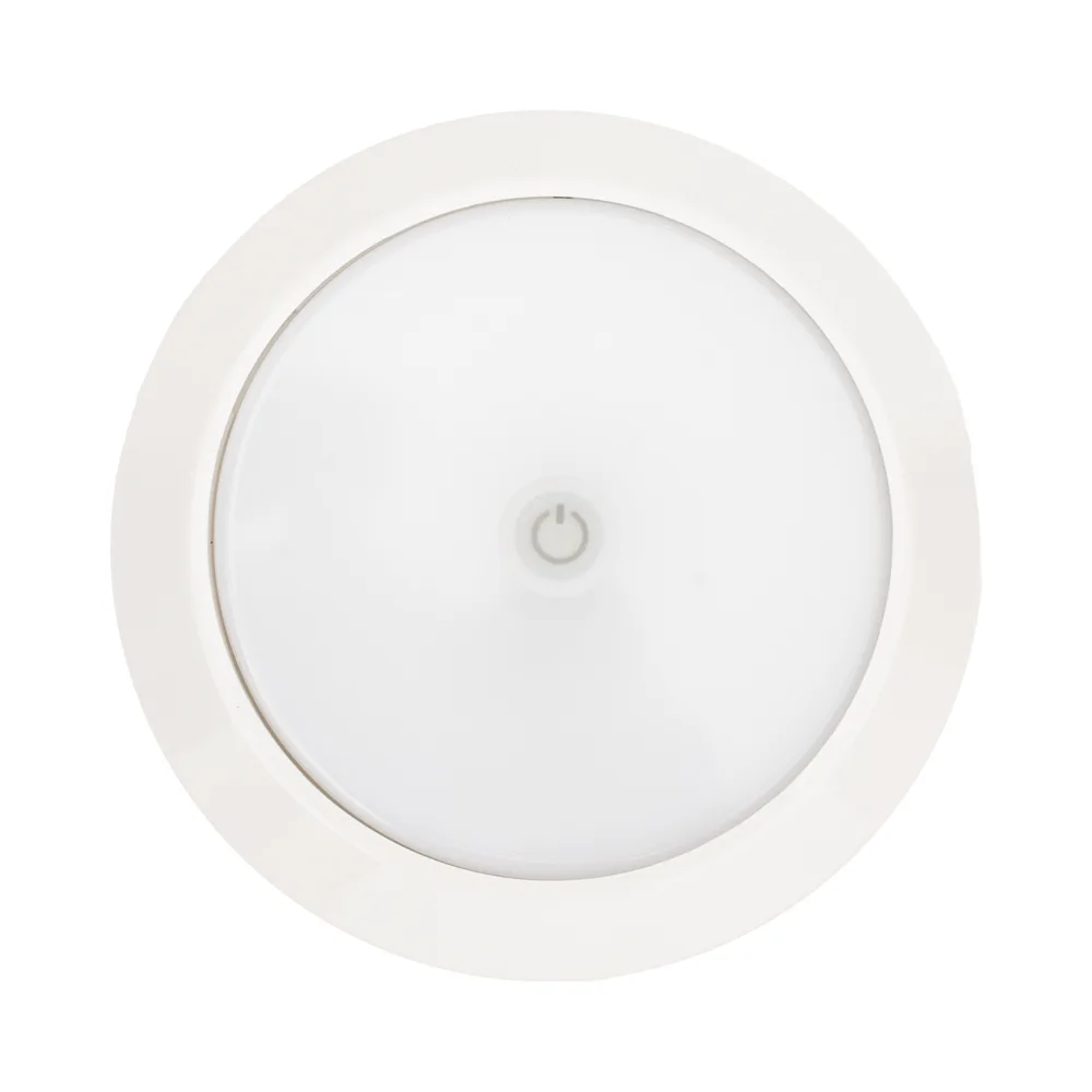 Luz para Interior LED Circular, 5.5", 12-24 Vcc, blanca