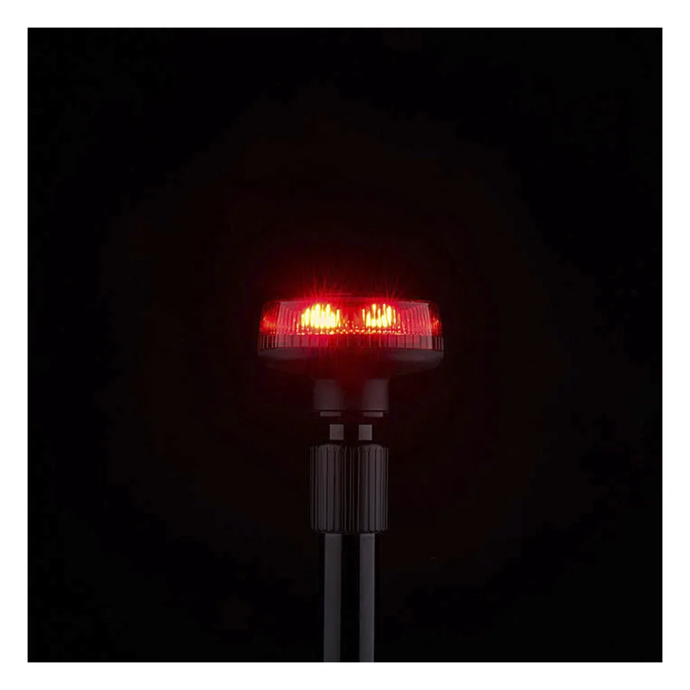 Luz telescópica Ultra Brillante Para Motocicleta, 9 LED, Color Rojo – vista 4