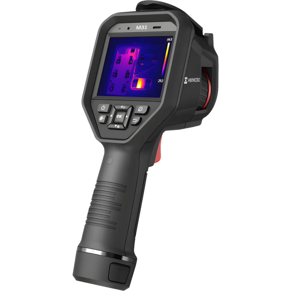 M31 - Cámara Termográfica Portátil Dual / Lente Térmico 9.7 mm (384 x 288) / Lente Óptico (8 Megapixel) / WiFi / IP54 / Ranura MicroSD hasta 64 Gb  / Hasta 5 Horas de Funcionamiento Continuo – vista 2