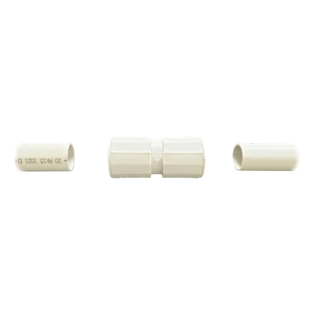 Manguito / Cople Morbidx IP67 libre de halógenos para unir tubería rígida de 25 mm (1") permite una instalación hermética no necesita pegamento