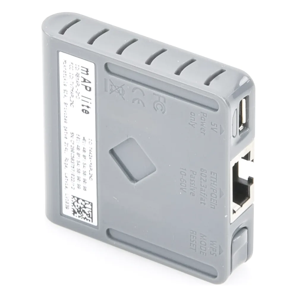(mAP lite) Mini Access Point 1 Puerto Fast Ethernet, Wi-Fi 2.4GHz 802.11b/g/n – vista 3