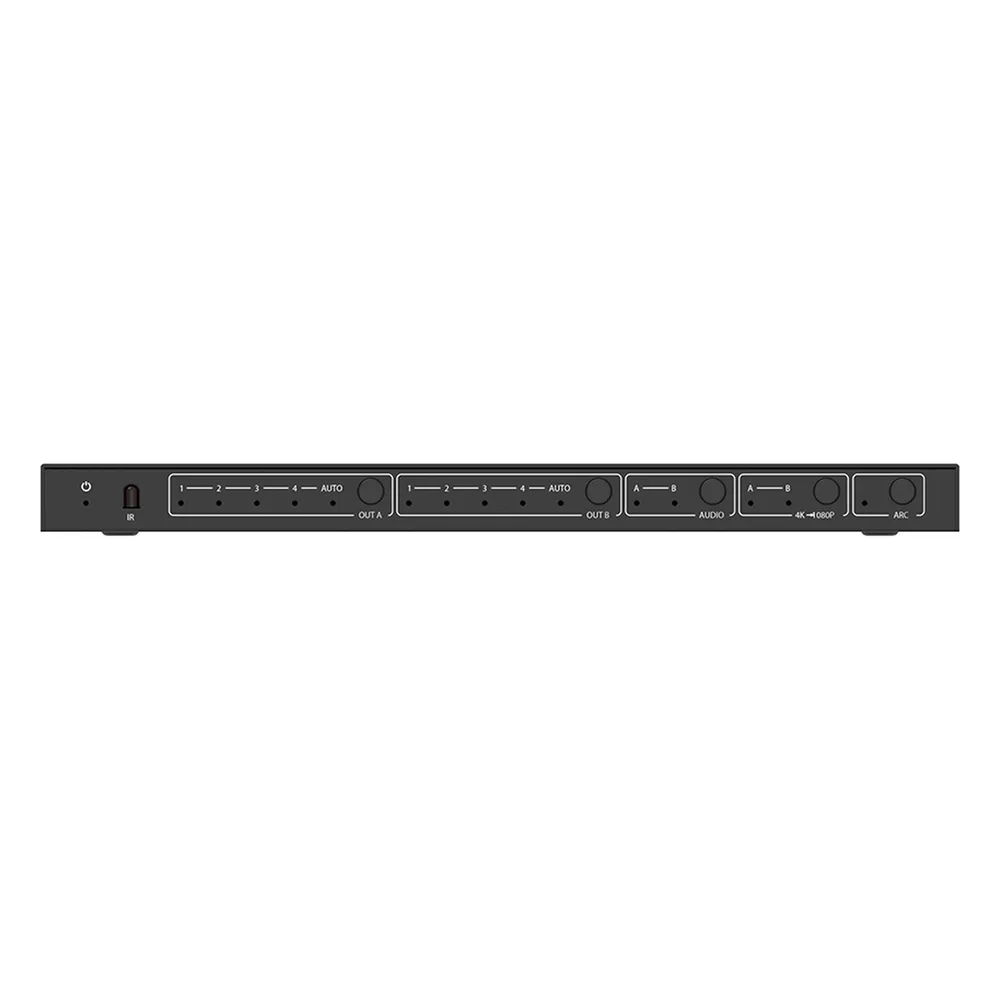 Matricial HDMI | 4x2 | 4K2K@60Hz | HDR | YCbCr 4:4:4 | EDID Auto | Extractor de Audio | Salida de audio análoga y digitalizados | HDCP 2.2 | 18 Gbps – vista 5