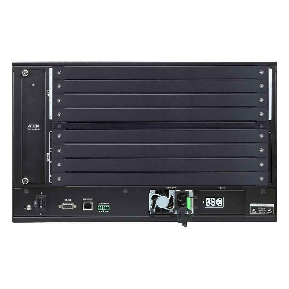 Matriz de Conmutación HDMI | 16 Entradas x 16 Salidas | Solución Modular | Múltiples Métodos de Control – vista 3