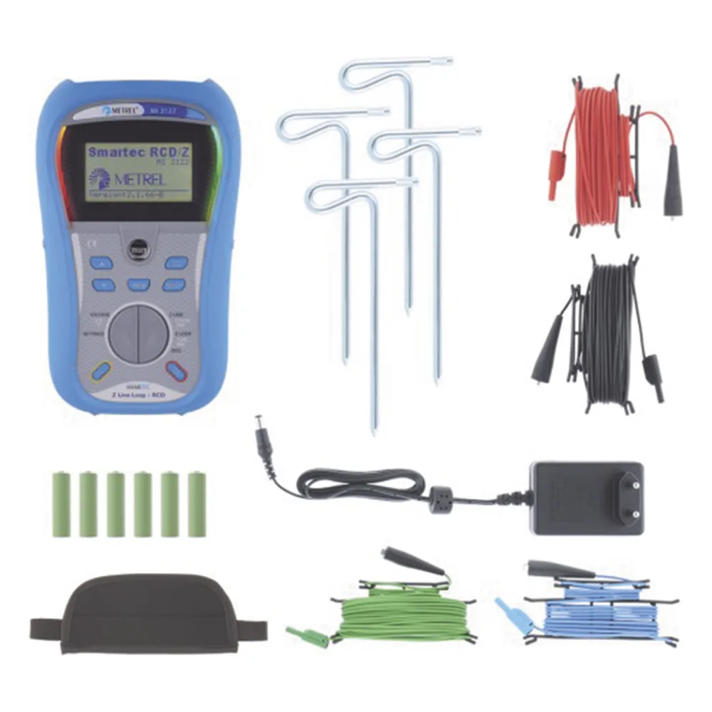 Medido de Resistencia de 4 Puntas con Picas y Cables. Interfaz USB y RS232. – vista 2