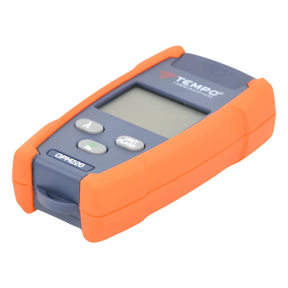 Medidor de Alta Potencia (Micro OPM) para Fibra Óptica con Localizador Visual de Fallos (VFL), Entrada Universal de 2.5 mm (para Conectores SC, ST y FC), Rango de Medición: -50 a +26 dBm – vista 3