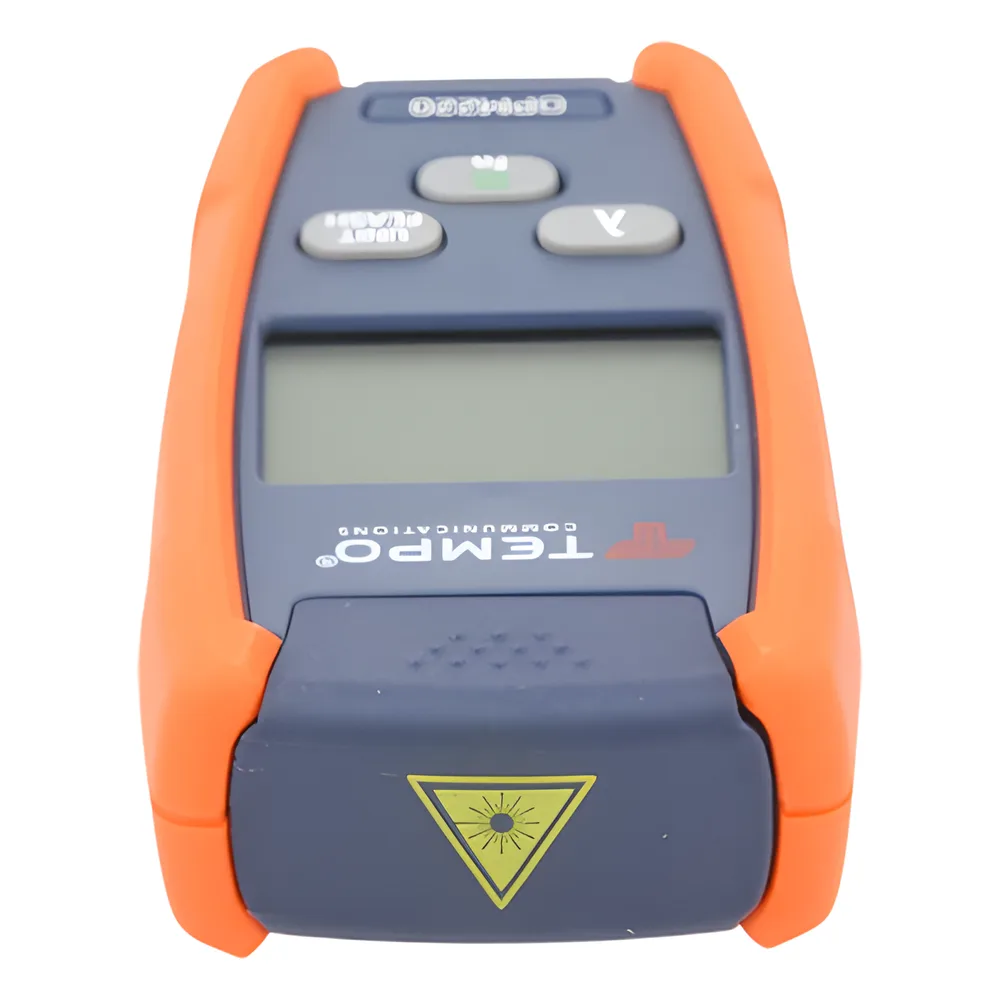 Medidor de Alta Potencia (Micro OPM) para Fibra Óptica con Localizador Visual de Fallos (VFL), Entrada Universal de 2.5 mm (para Conectores SC, ST y FC), Rango de Medición: -50 a +26 dBm – vista 5