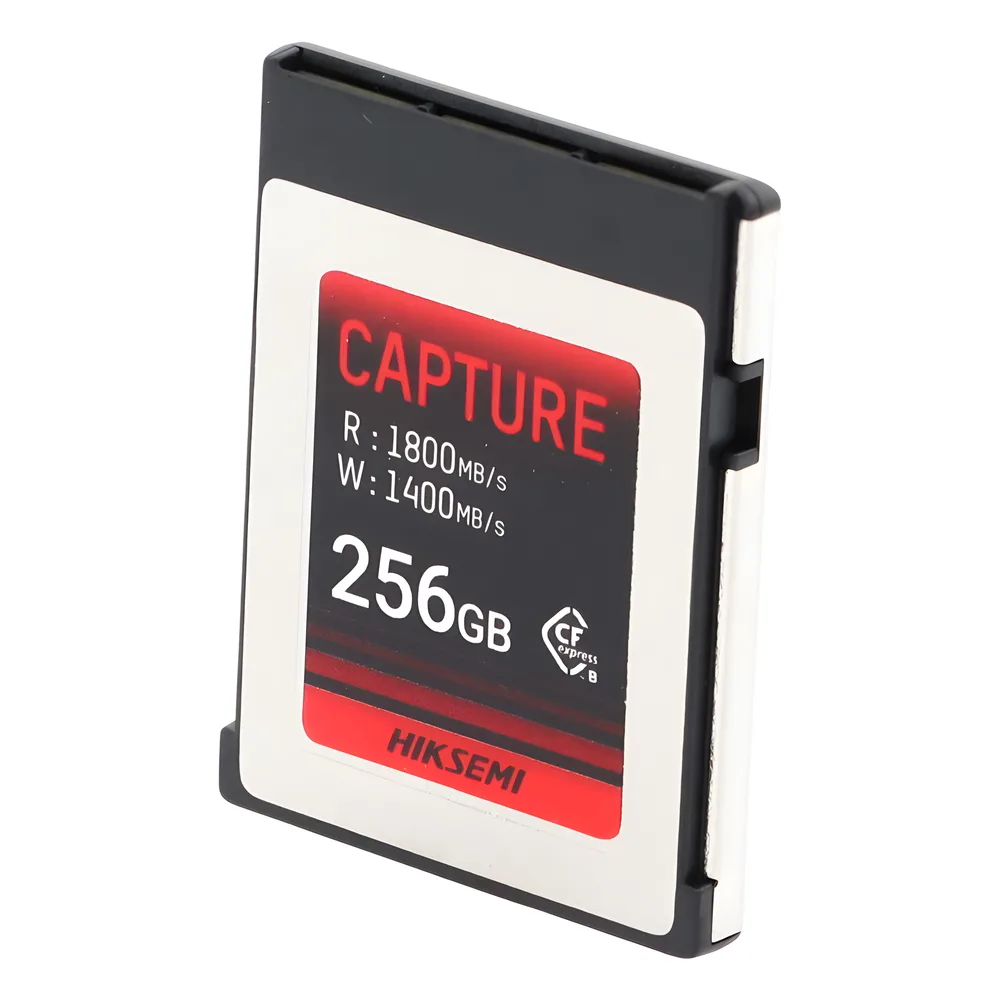 Memoria CFexpress Tipo B / 256 GB / 1800 MB/s Lectura / 1400 MB/s Escritura / Video 8K / PCIe Gen 3×2 – vista 2