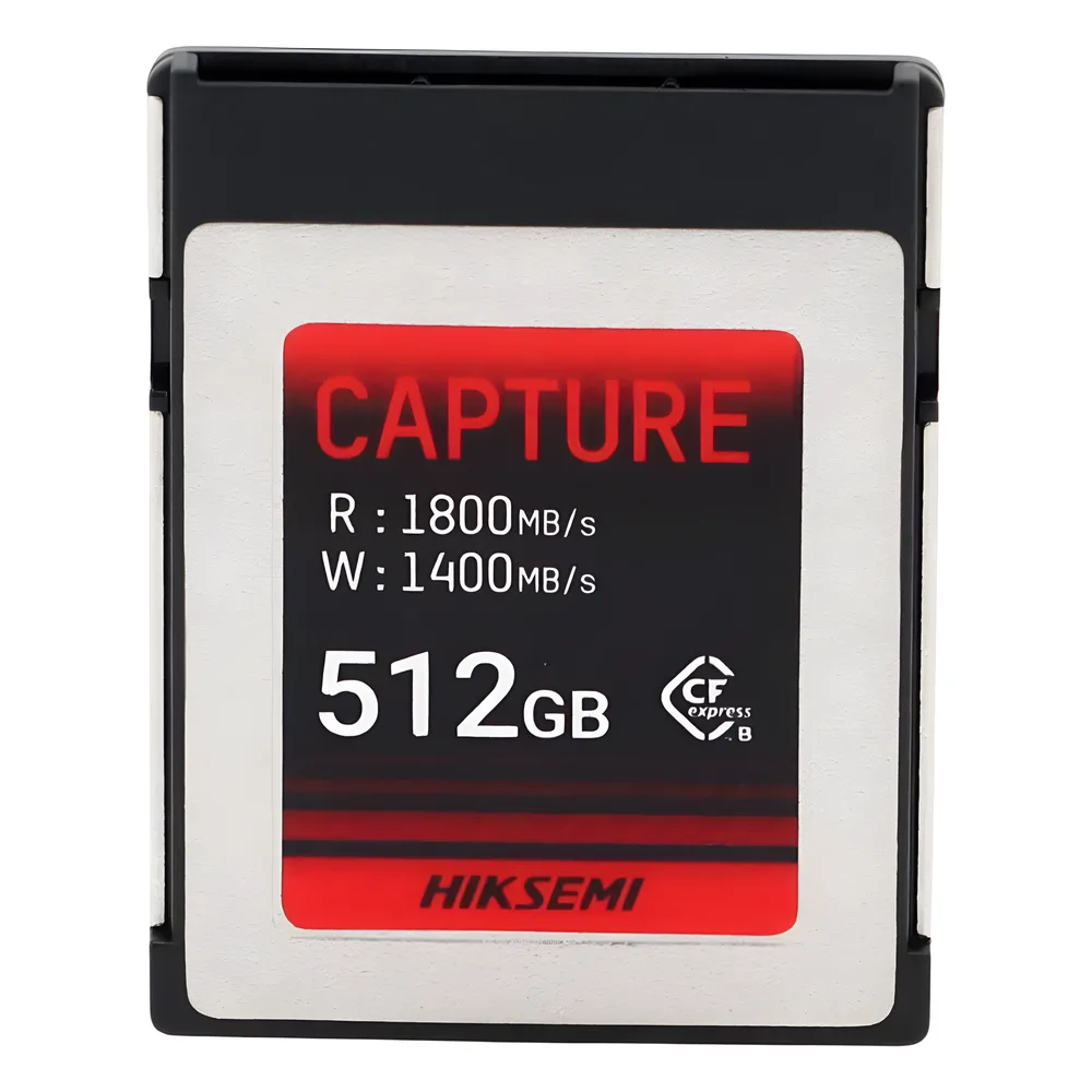 Memoria CFexpress Tipo B / 512 GB / 1800 MB/s Lectura / 1700 MB/s Escritura / Video 8K / PCIe Gen 3×2 – vista 4