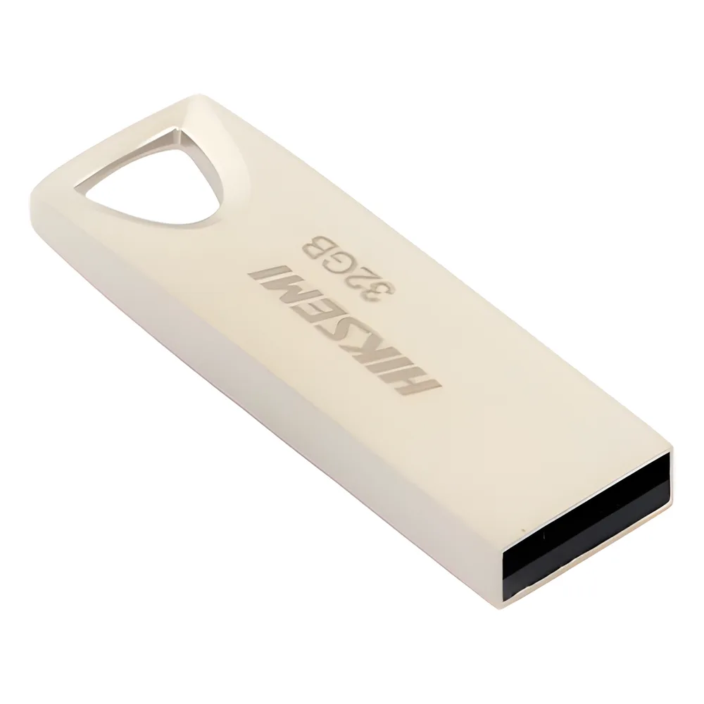 Memoria USB M200 de 32 GB / USB 2.0 / Cuerpo Metálico / Lectura 80 MB/s / Compatible con Windows, macOS, Linux y Android – vista 3