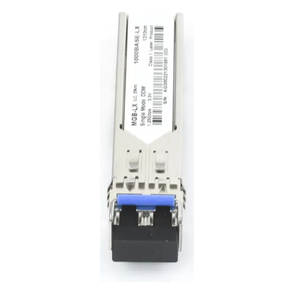 (MGB-LX v2) Transceptor Mini-GBIC SFP 1G LC Duplex para Fibra Monomodo 20Km – vista 2