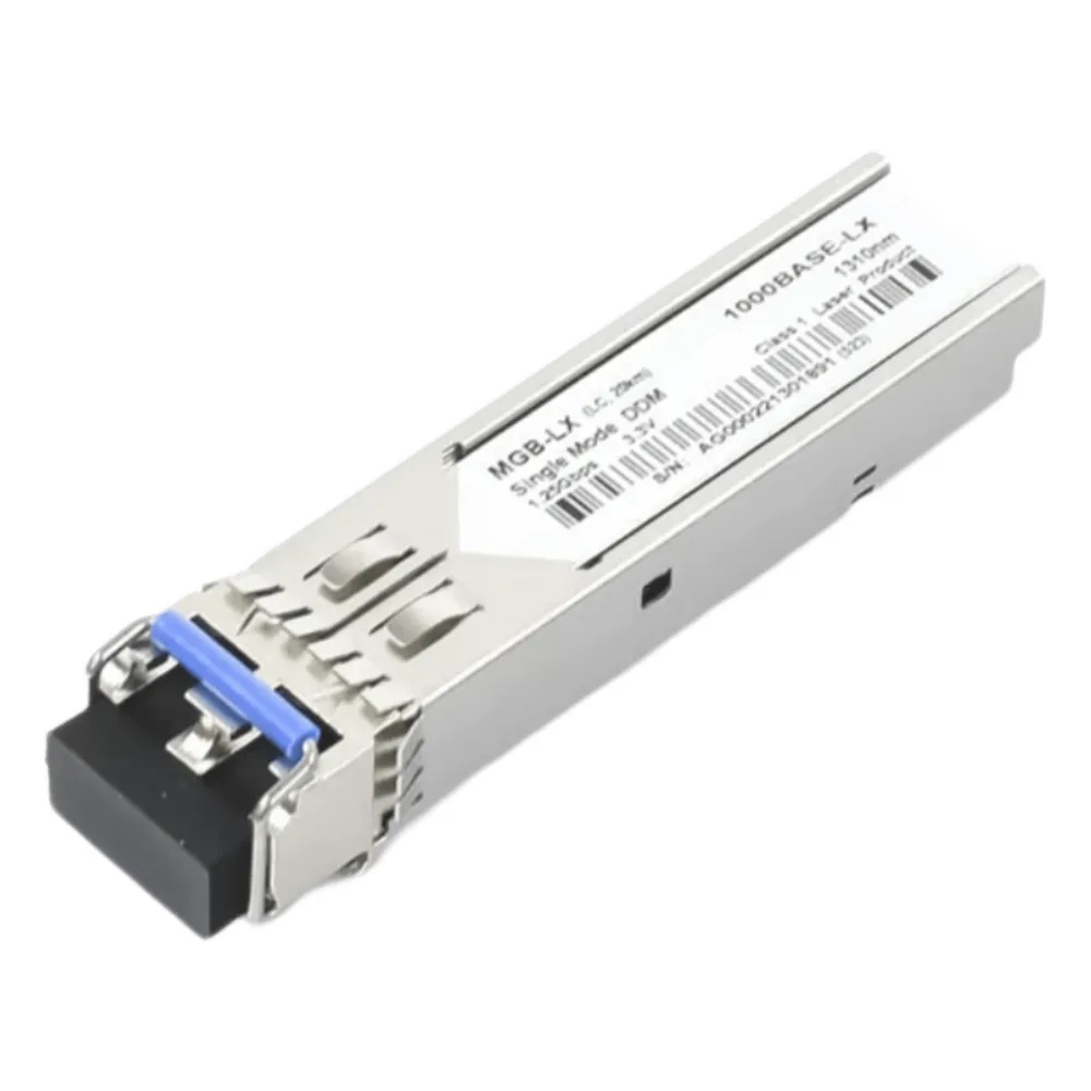 (MGB-LX v2) Transceptor Mini-GBIC SFP 1G LC Duplex para Fibra Monomodo 20Km