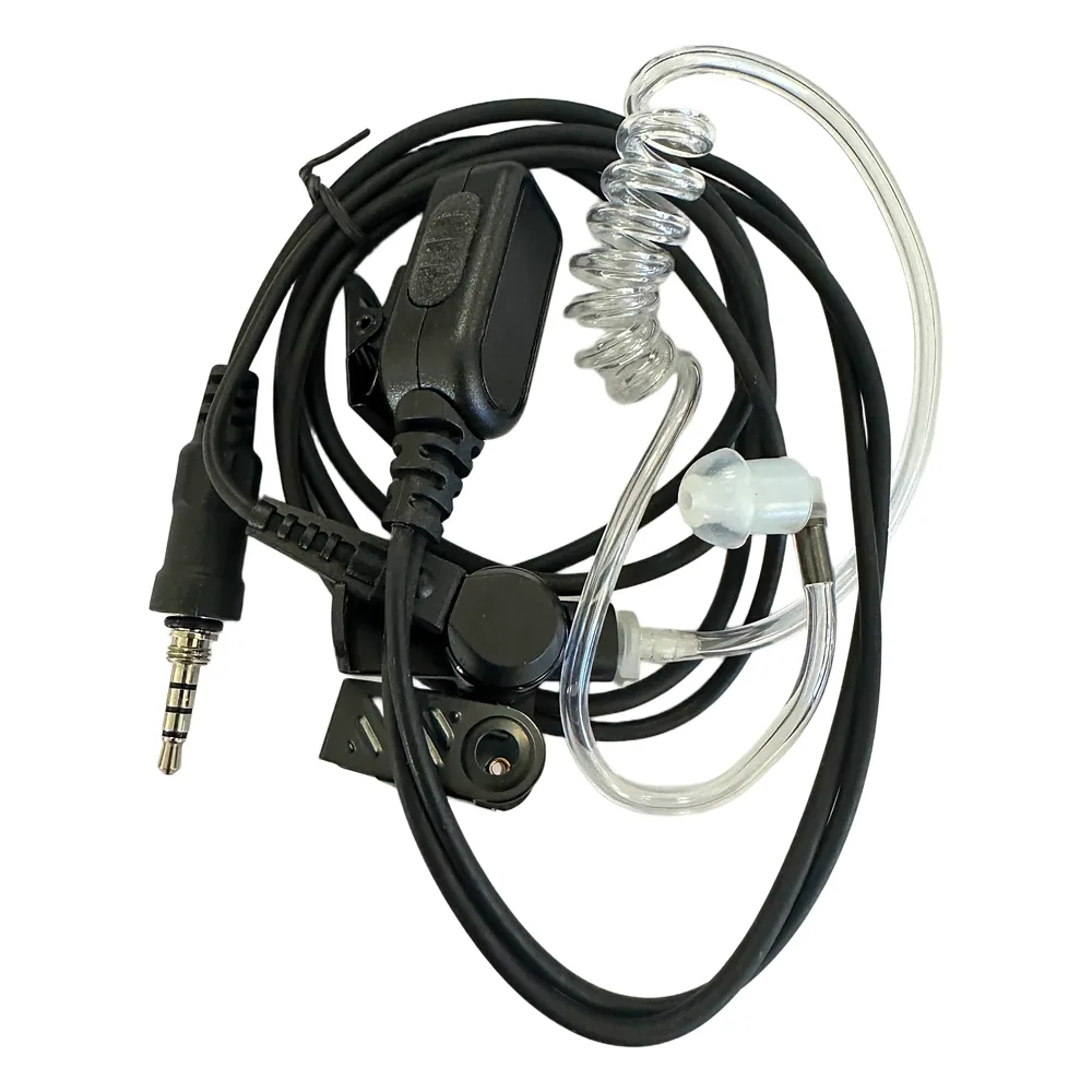 Micrófono Audífono de Solapa Para Radio Marino TXM52 / Tubo Acústico Transparente / 2 Cables / Audio Nítido en Transmisión y Recepción – vista 2