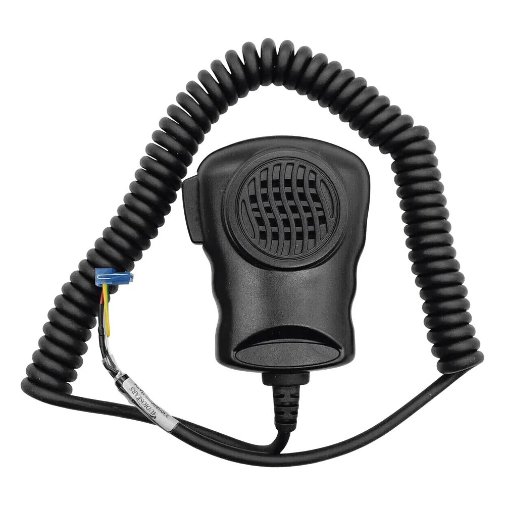 Micrófono de mano con botón de pulsar para hablar, para paginación local en sistemas DVC-EM