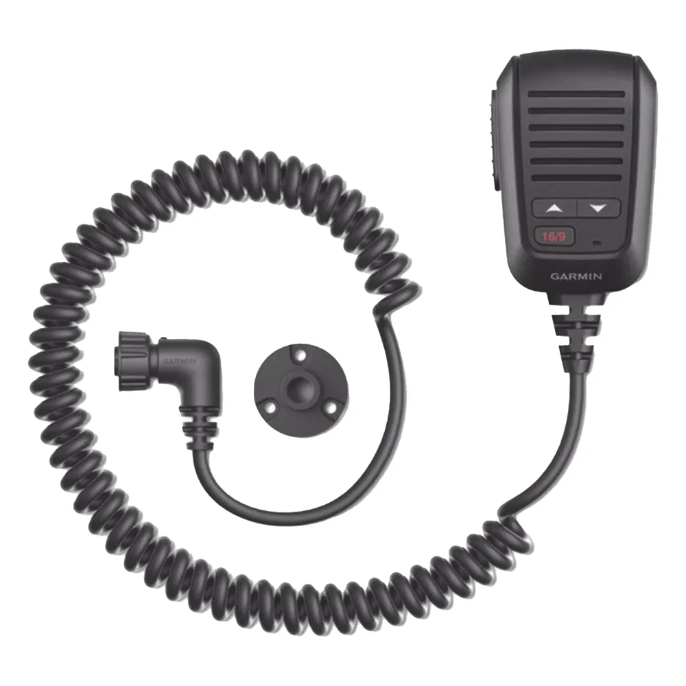 Micrófono de mano para radios Garmin con conector de 12 pines