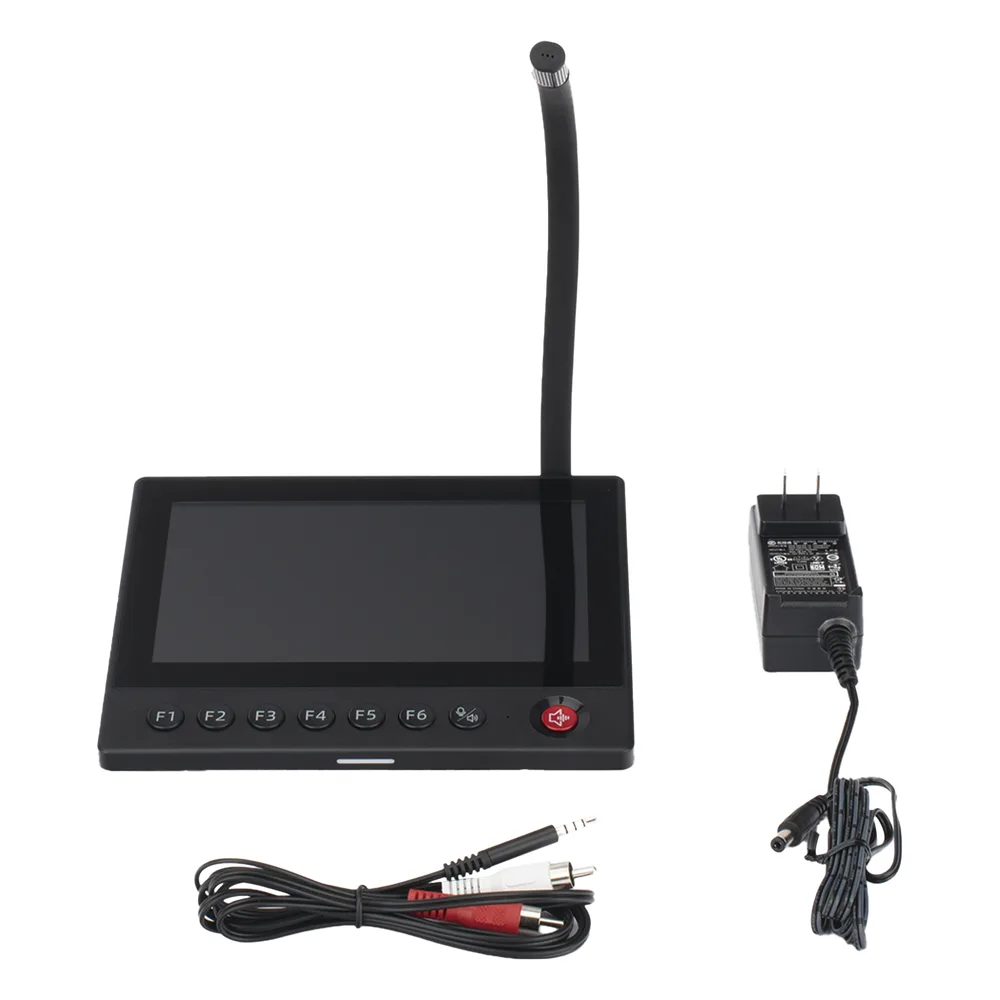 Micrófono IP | No requiere amplificador | 12 VCD | Pantalla Touch 7" | Transmisión en Tiempo Real | Integración con HikCentral Professional – vista 5