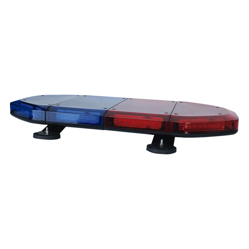 Mini Barra de 24 Pulgadas con 240 LED, Color Rojo/Azul Con Montaje Magnético