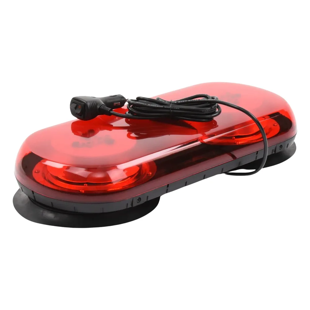 Mini Barra de Luces Serie X606S, con 18 LED, Color Rojo, Montaje Succión e Imán – vista 4