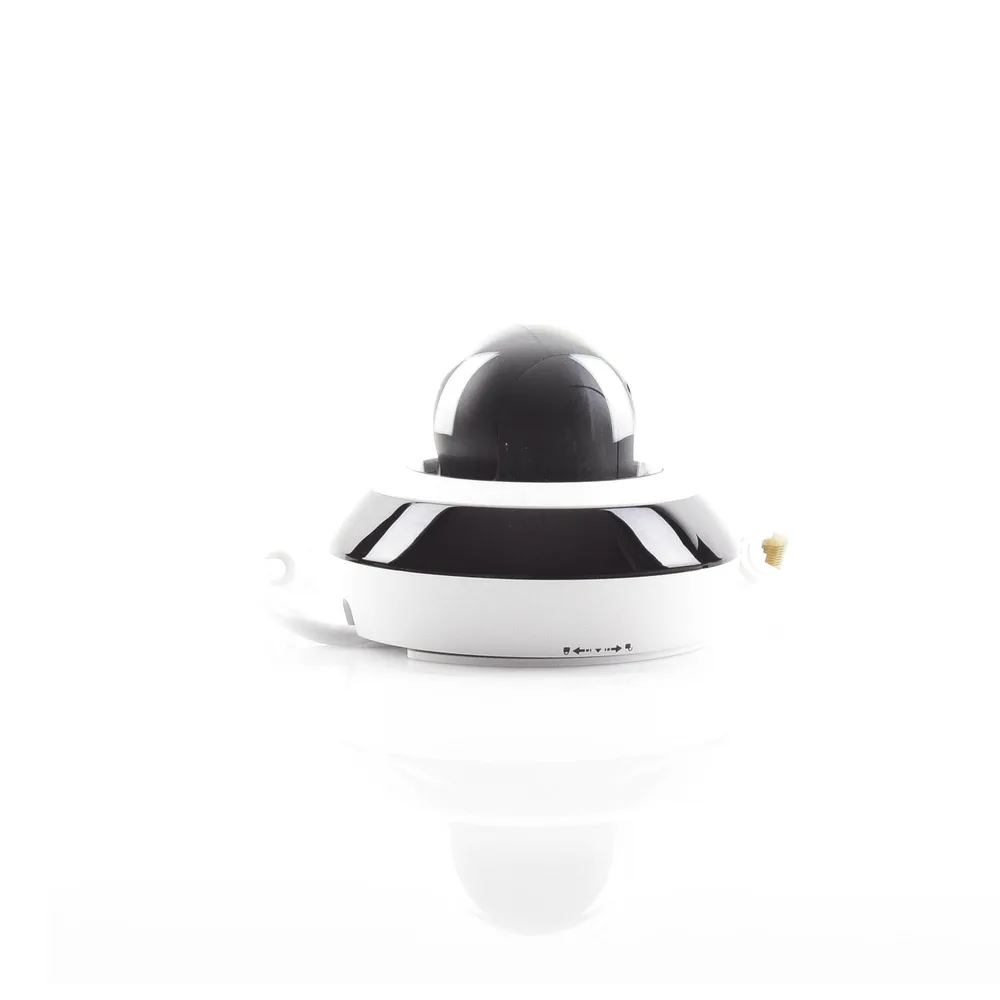 Mini Domo PTZ IP 4 Megapixel / 4X Zoom / H.265+ / 20 mts IR EXIR / WDR / PoE / IK10 /Exterior IP66 / DarkFighter / Micrófono Integrado / Micro SD – vista 5