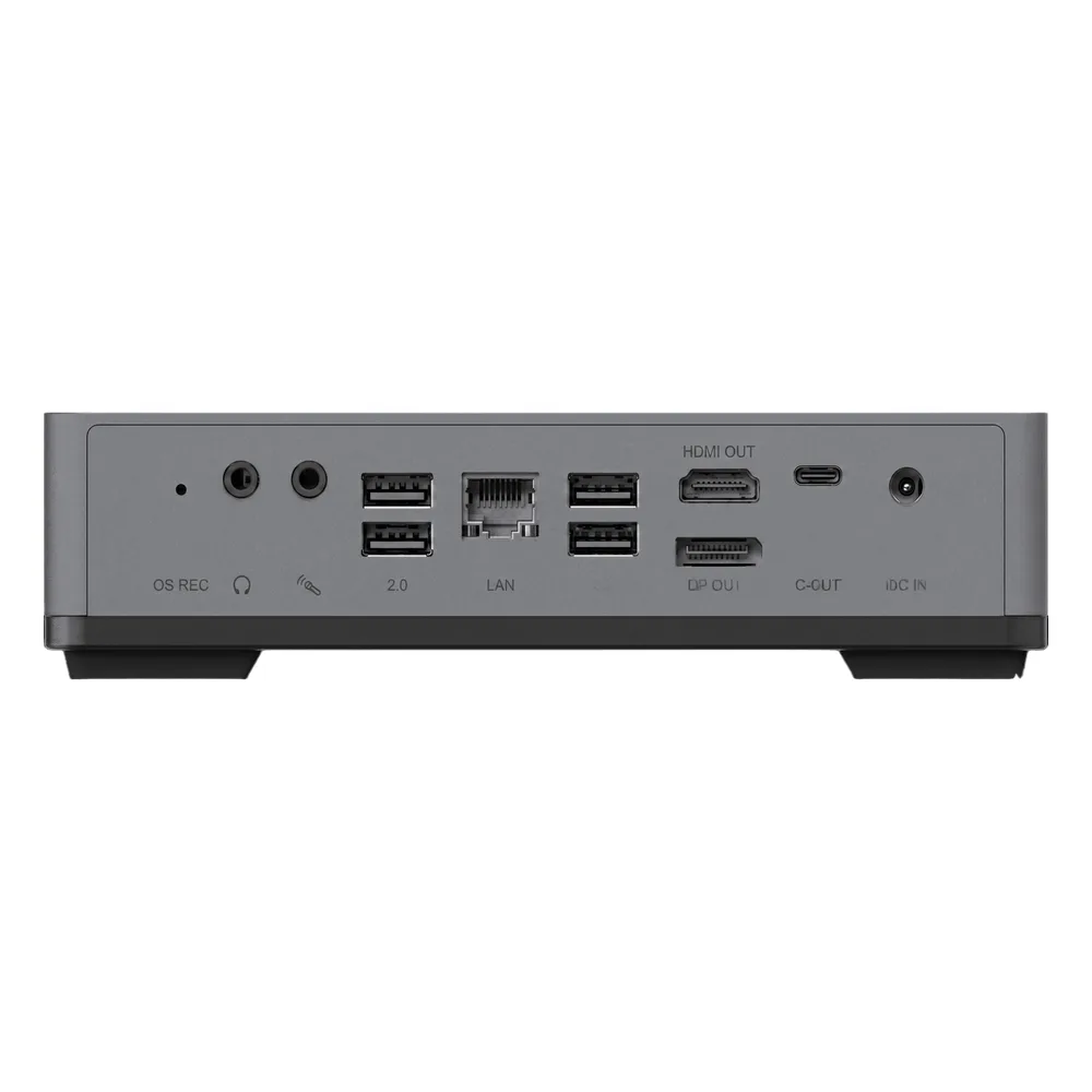 Mini Estación de Trabajo / CPU i7 / 16 GB RAM / 512 GB SSD / Windows 11 IoT / 2 Salidas de Video (HDMI-DP) / USB-C y USB-A – vista 2