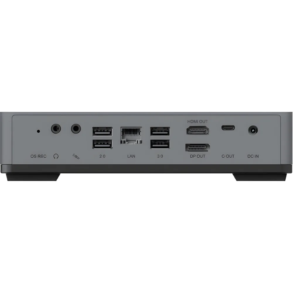 Mini Estación de Trabajo / CPU i7 / 16 GB RAM / 512 GB SSD / Windows 11 IoT / 2 Salidas de Video (HDMI-DP) / USB-C y USB-A – vista 4