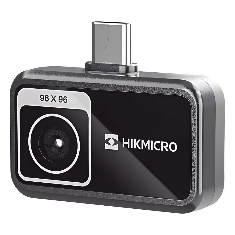 MiniE - Cámara Termográfica para Smartphone / Resolución IR 96 x 96 (9,216 píxeles) / SuperIR / Rango de -20°C a 400°C / Precisión ±2°C o ±2% / Compatible iOS y Android / Paleta Personalizable – vista 2