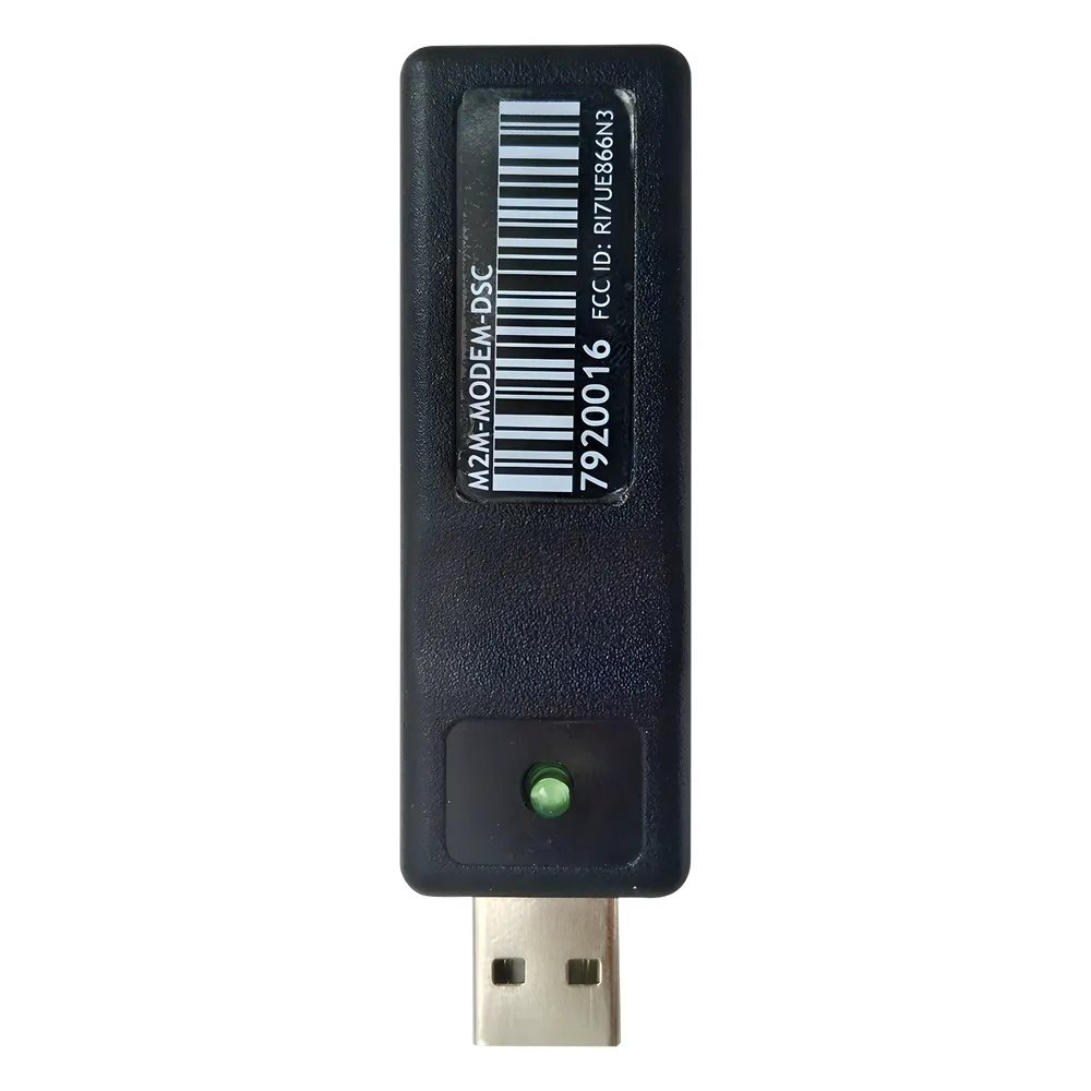 Modem tipo USB para Conexión de carga y descarga remota de comunicadores M2M con paneles DSC