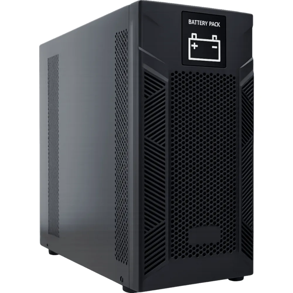 Módulo de Baterías Externo para UPS On-line / 48 VDC / 8 Baterías VRLA 12V 9Ah / Expansión Daisy Chain / Torre Compacta / Plug and Play
