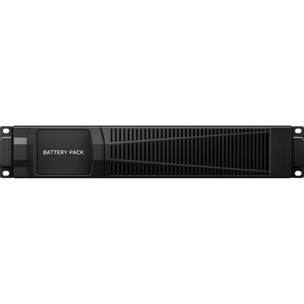 Módulo de Baterías Externo para UPS Online / 48 VDC / 8 Baterías VRLA 9 Ah / Rack-Torre 2U / Recarga 6-8 h / Chasis de Acero