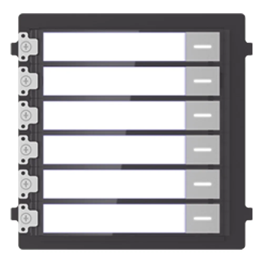 Módulo de Botones Para Videoportero Modular / Llamada de un solo Toque / Soporta Hasta 6 Monitores Principales