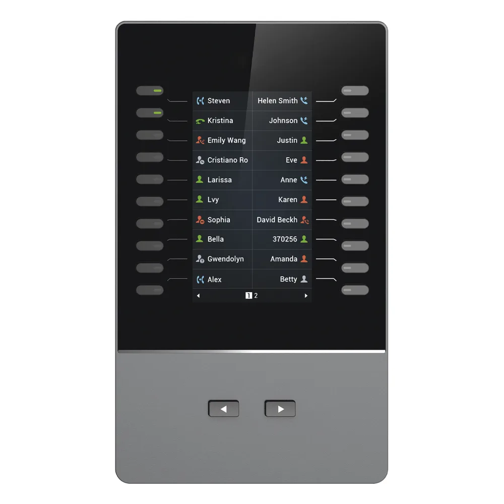 Modulo de extensión para modelos GRP2615, GRP2624, GRP2650 & GRP2670 y al Videoteléfono IP GXV3350 & GXV3450 de Grandstream.