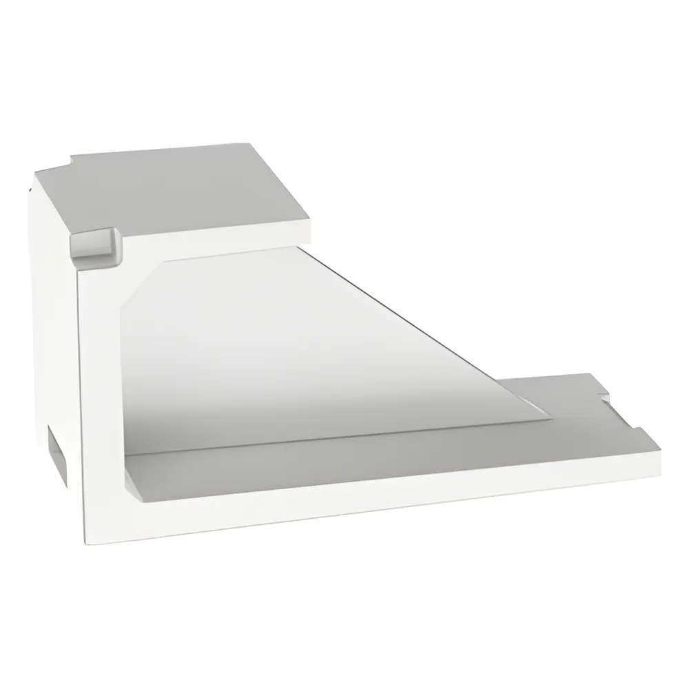 Módulo de Tapa Ciega (Inserto Ciego), Mini-Com, Color Blanco, 1 Pieza – vista 3