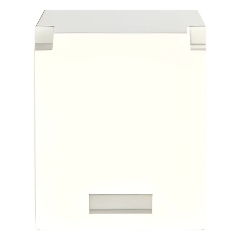 Módulo de Tapa Ciega (Inserto Ciego), Mini-Com, Color Blanco Mate, 1 Pieza – vista 2