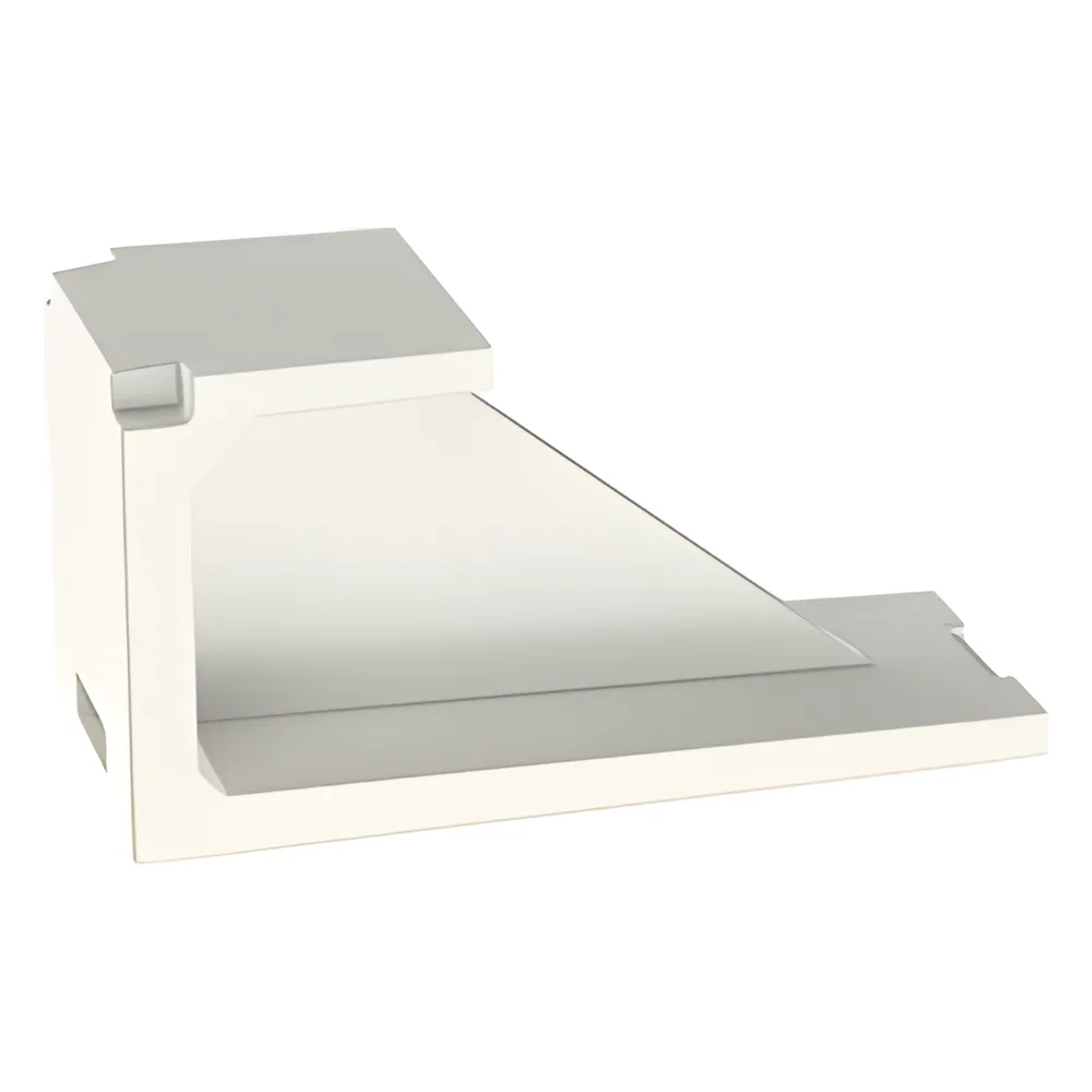 Módulo de Tapa Ciega (Inserto Ciego), Mini-Com, Color Blanco Mate, 1 Pieza – vista 3