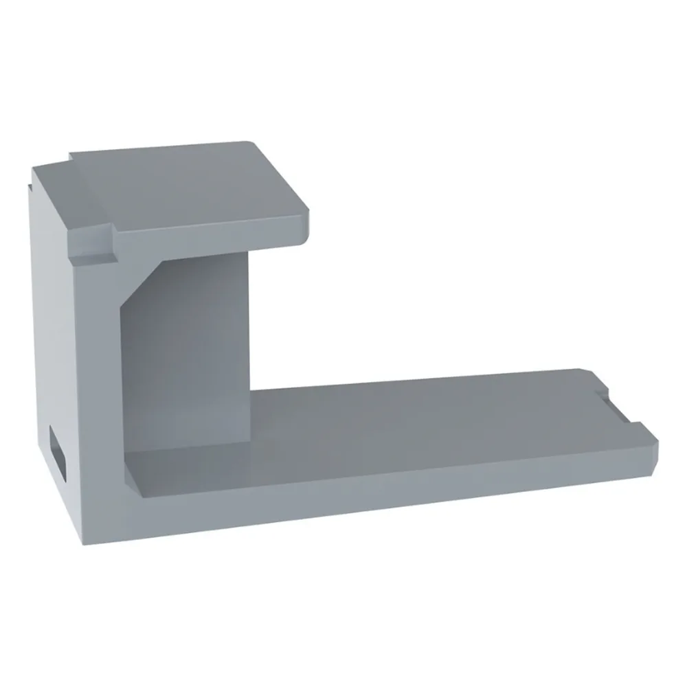 Módulo de Tapa Ciega (Inserto Ciego), Mini-Com, Color Gris, 1 Pieza – vista 3