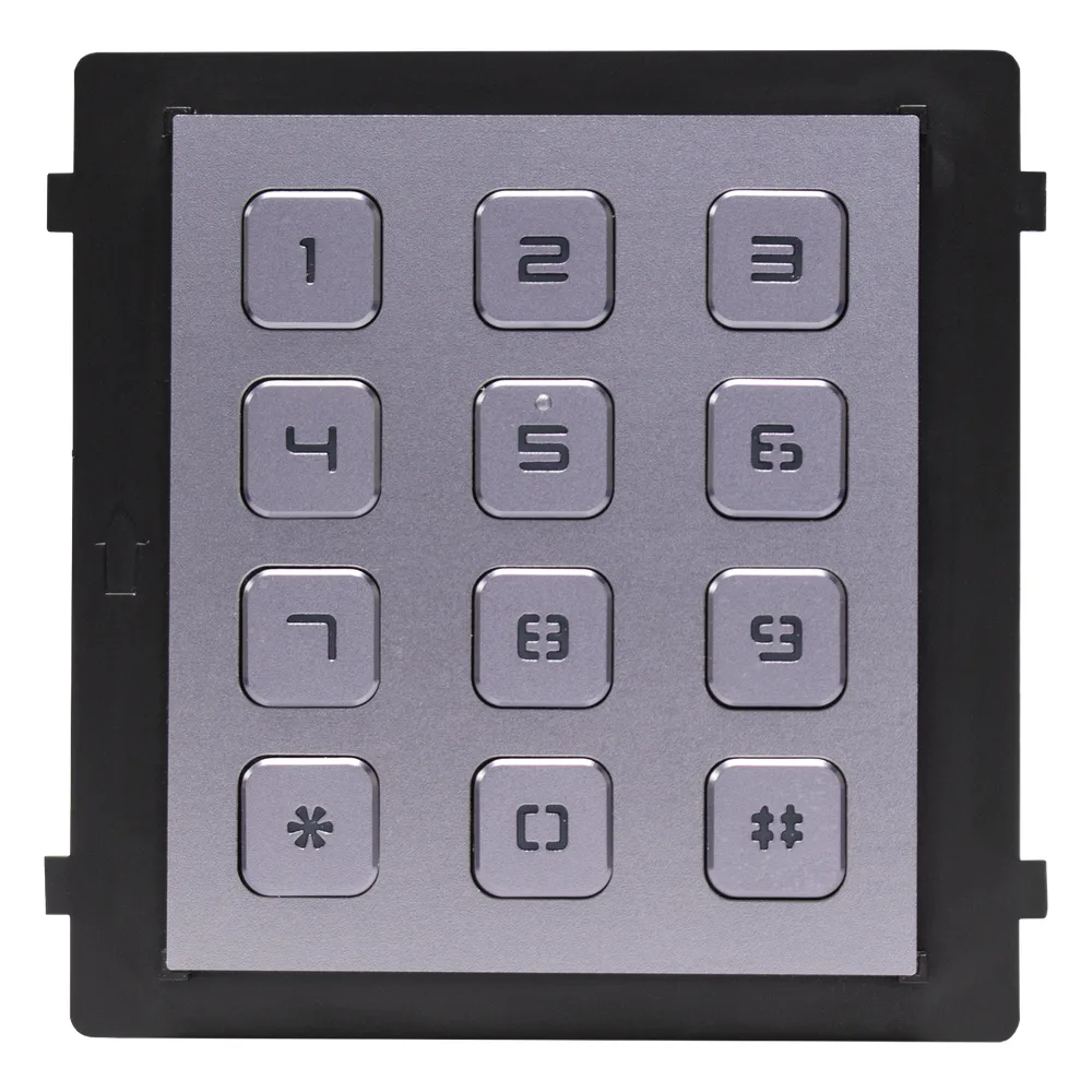Módulo de Teclado para Frente de Calle Modular / Desbloqueo de Puerta Mediante Código / Llamada a monitor.