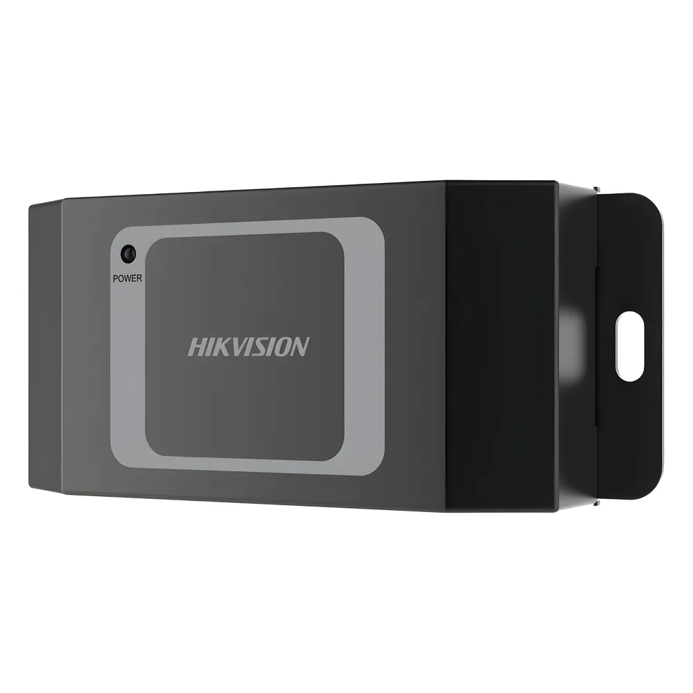 Módulo esclavo para instalaciones SEGURAS en Controles de Acceso Hikvision / Compatible con Biometricos Faciales Min Moe / Conexión RS-485  /  Soporta botón de salida y chapa.