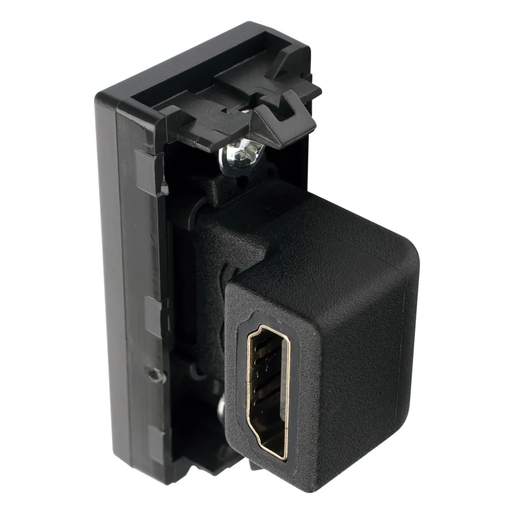 Módulo HDMI Hembra - Hembra Color Grafito / (K129B/14) – vista 4