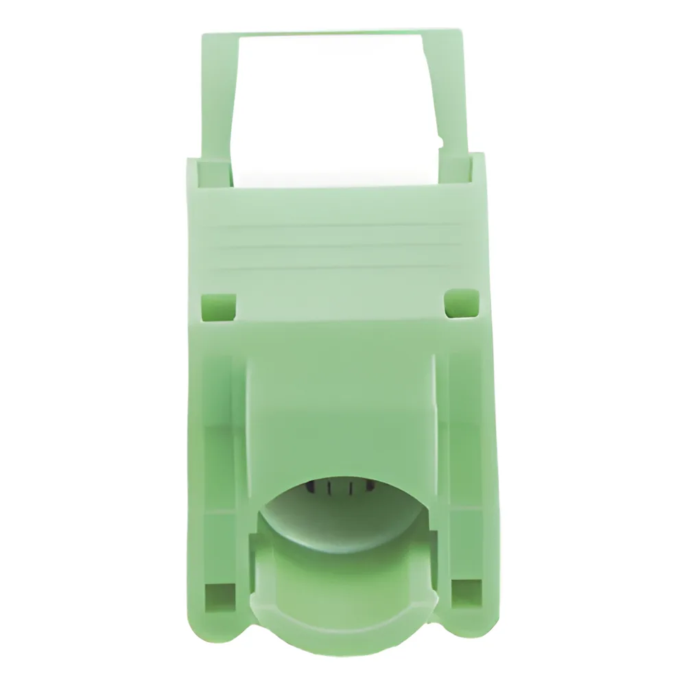 Módulo Jack Keystone Cat6 (Toolless), con Terminación en Ángulo 180 - Color Verde, Compatible con Faceplate y Patchpanel Linkedpro – vista 2