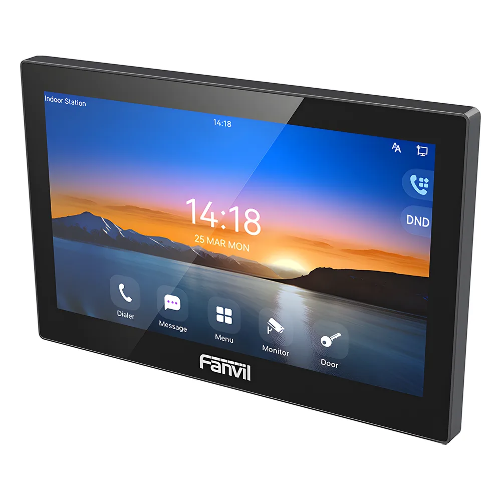 Monitor Audio/Video  IP/SIP para interior, Wi-Fi, pantalla táctil de 7", Apertura remota – vista 2