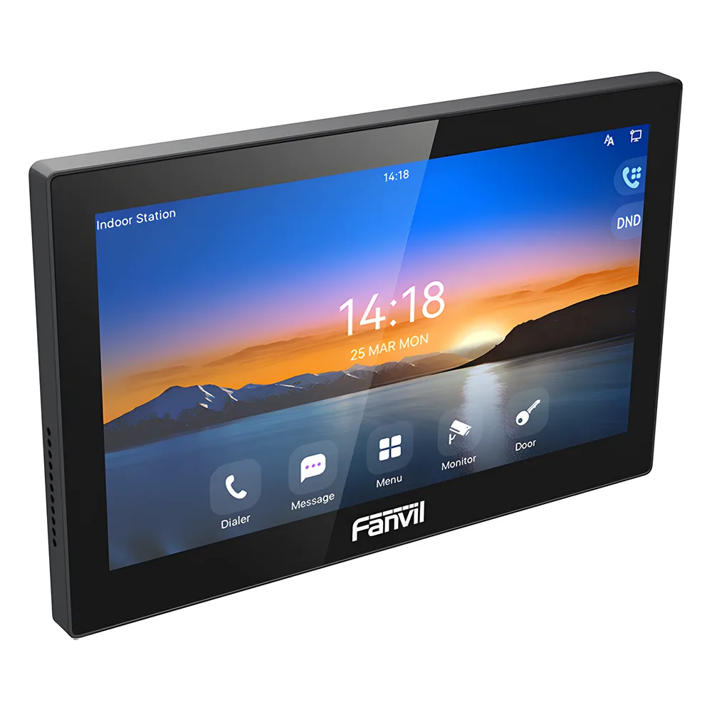 Monitor Audio/Video  IP/SIP para interior, Wi-Fi, pantalla táctil de 7", Apertura remota – vista 3