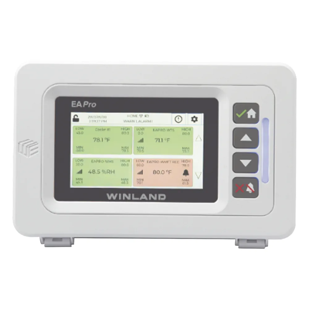 Monitor IP de temperatura de 34 zonas para condiciones críticas y extremas, soporta 4 cableadas y 30 inalámbricas.