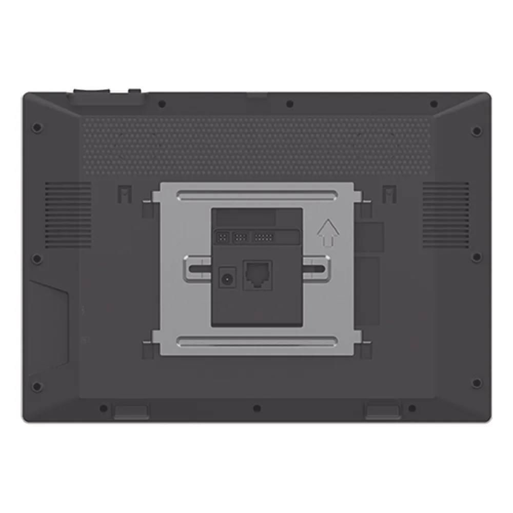 Monitor IP/SIP para interior con Android, Wi-Fi, pantalla táctil de 10.1", audio de 2 vías, PoE, 8 interfaces de entrada de alarma. – vista 4