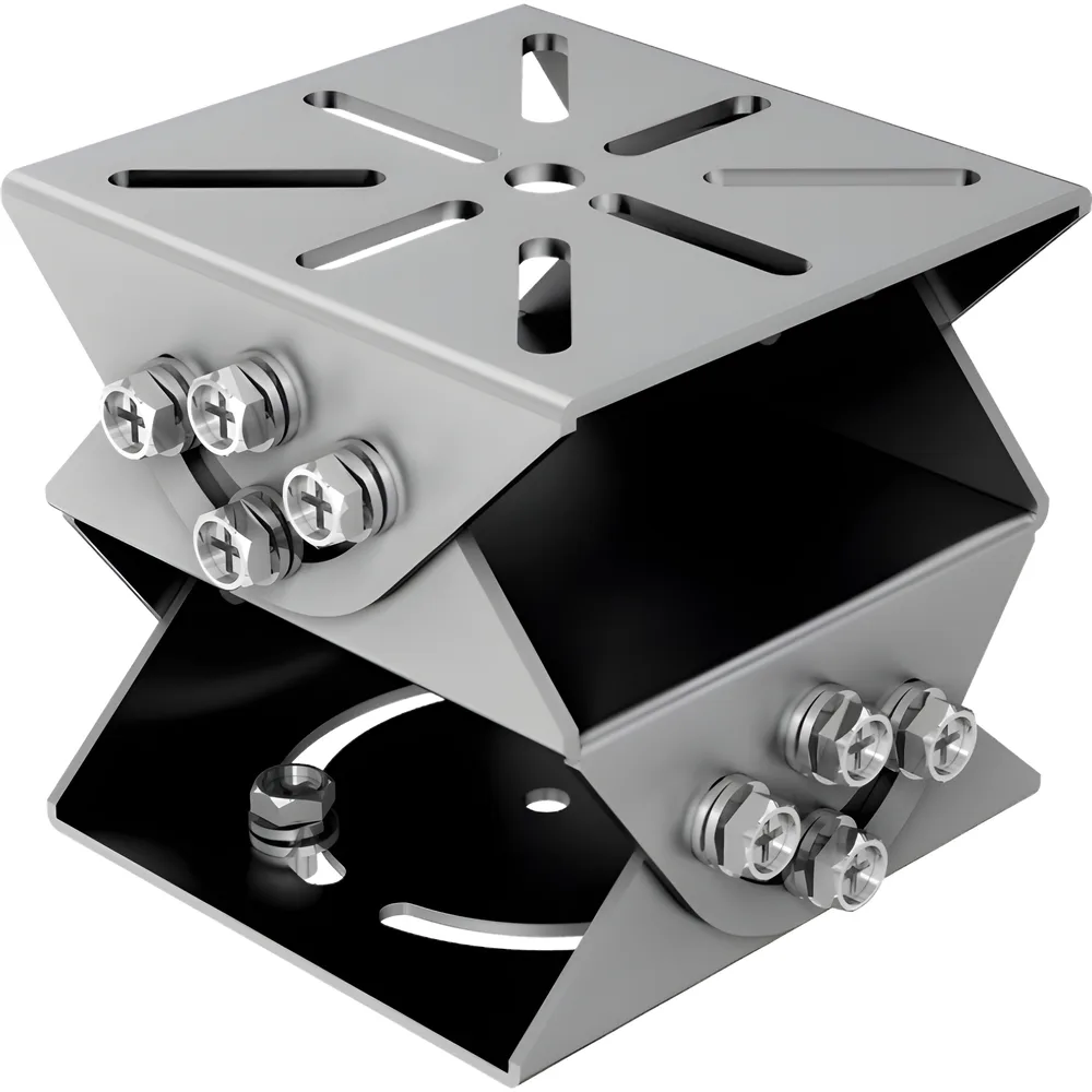 Montaje de Conexión PT Universal – Gris Platino – Compatible con IDS-TCM403 – vista 2