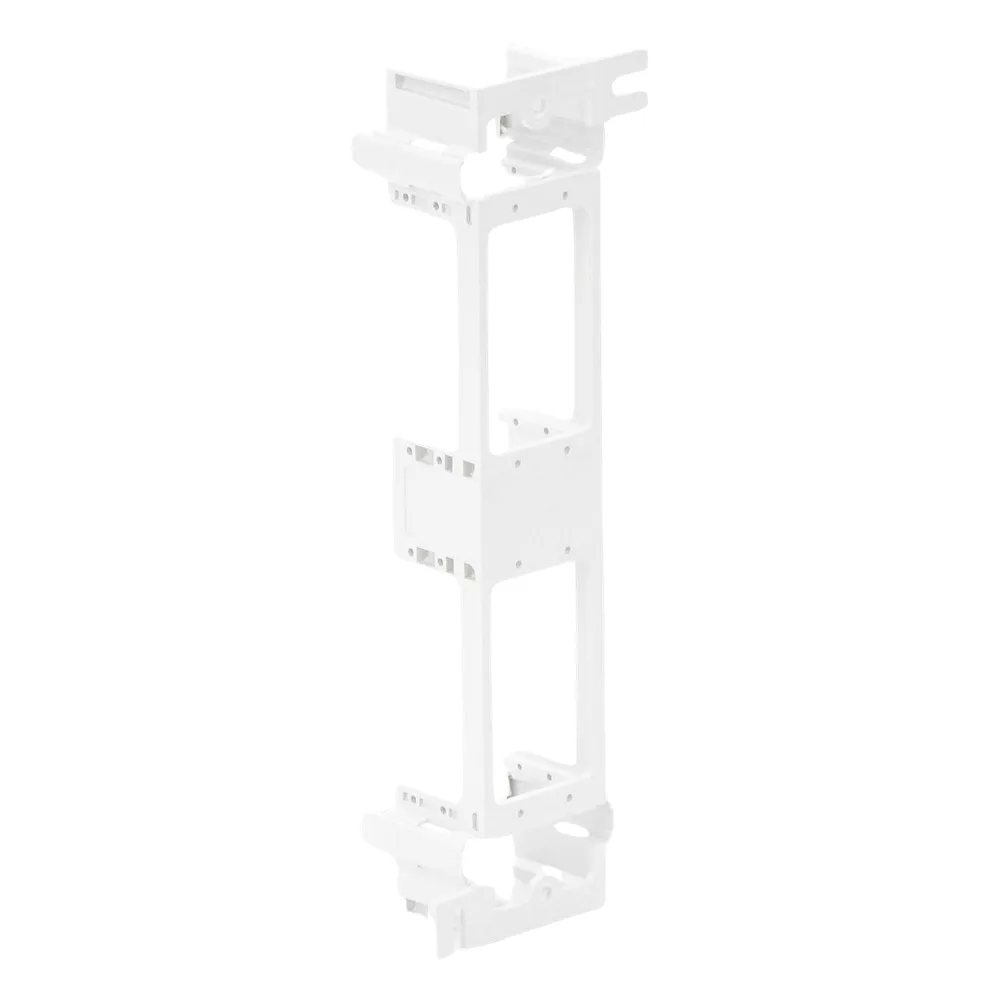 Montaje de Pared para Panel de Parcheo de 12 Puertos, Color Blanco – vista 4