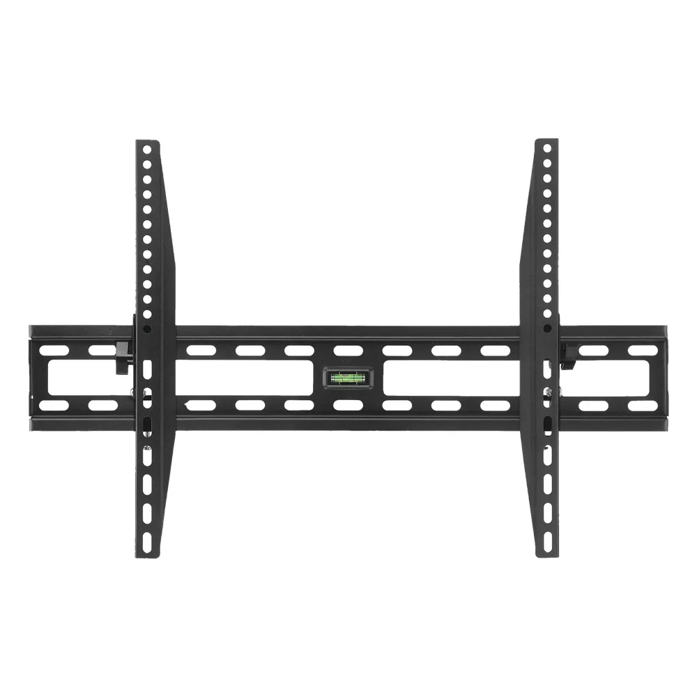 Montaje de Pared Universal Fijo para Monitores de 32 a 60 " / Soporta hasta 50 Kg / Vesa 600 x 400 / 400 x 400 / 400 x 200 / Acero / 10° de Inclinación / Cuenta con Nivel para Ajuste