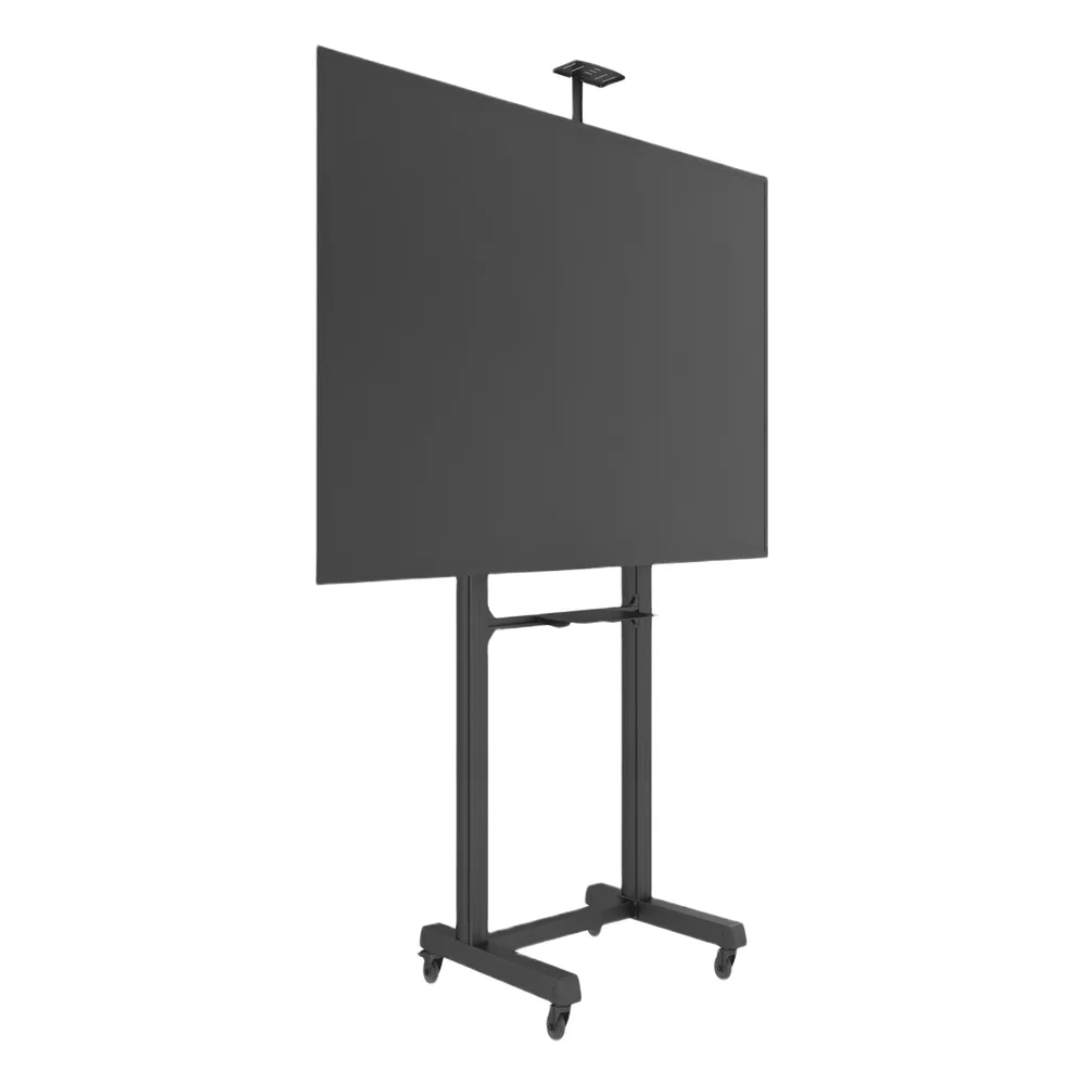 Montaje de Piso Móvil para Pantallas de  65 in a 100 in | vesa 100 x 100 hasta 1000 x 600 | carga maxima soportada 120kg| Fabricado en aluminio y acero – vista 6