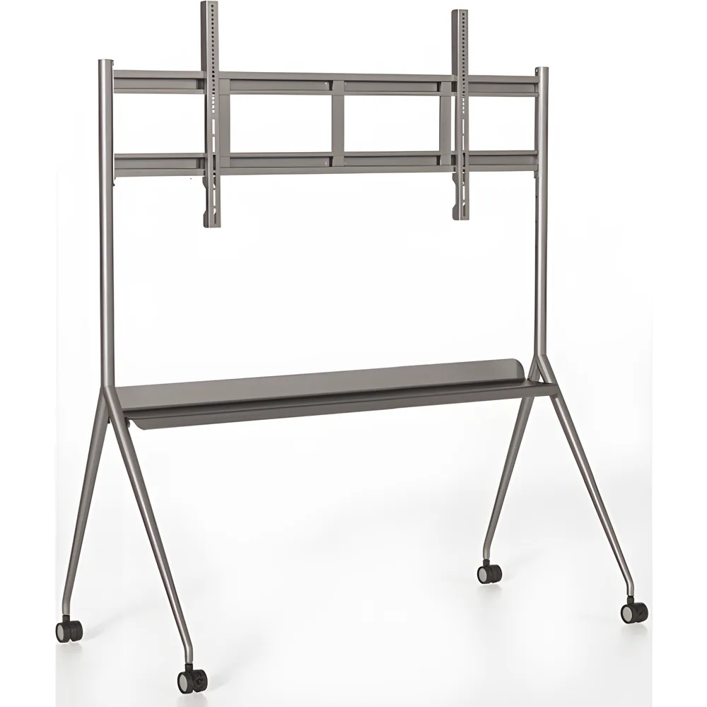 Montaje de Piso Móvil para Pantallas de 75 y 86" / Compatible con VESA / Incluye Soporte para Pantalla – vista 2